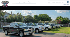 Desktop Screenshot of libertyautohouston.com